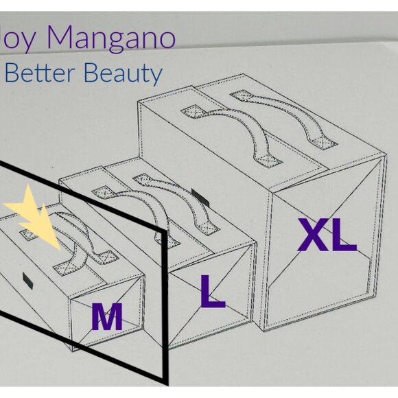 Joy Mangano Better Beauty Roll-Up Organizer Travel Case Black Medium - Picture 6 of 9